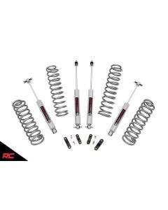 Rough Country 67930 2.5" Lift Kit w/ N3 Shocks for 07-18 Jeep Wrangler JK 4DR