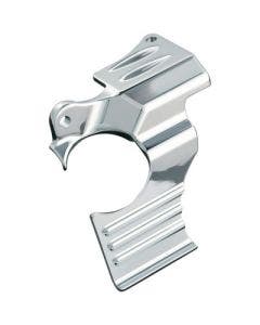 Kuryakyn 8264 Chrome Oil Filler Spout Cover (ea) Harley FLH/T 93-06