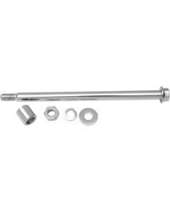 Drag Specialties Chrome Rear Axle Belt Drive Kit Harley Big Twin 4 Speed 80-86
