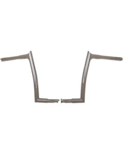 FBI Fat Baggers Chrome 12" EZ Install Pointed Handlebars Harley FLHR FLTR FLST