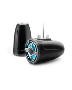 JL Audio 7.7-Inch Enclosed Tower Coaxial System Satin Black W/Transflective LED Sport Grille