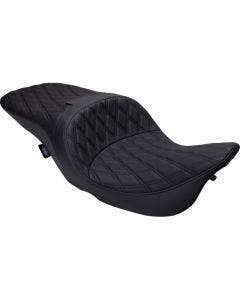 Drag Freedom Touring Double Diamond Black Thread Seat 4 Harley 97-07 Touring