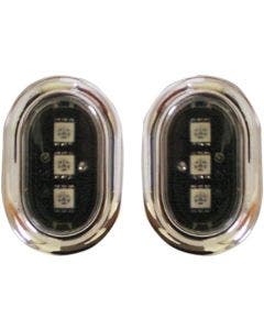 Custom Dynamics Smoke Lens LED Antenna Plugz Harley Street Glide Road Glide
