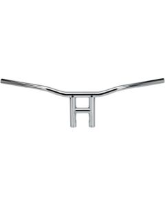 Biltwell 6238-1053 8" Tyson XL T-Bar Slotted Chrome 1" Handlebar Harley
