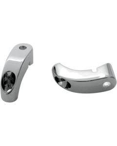 Arlen Ness 12-737 Chrome Turn Signal Mounts 39mm Forks Harley FXD FXR XL 87-20