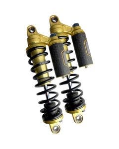 Legend Suspension REVO Arc Piggyback Gold 13" Standard 4 91-17 Harley Dyna