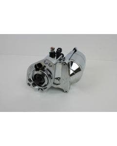 Ultima Chrome Thunder Fire Heavy Duty 1.4kw Starter Motor Harley 89-06 Top Post
