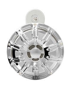 Arlen Ness 10 Gauge Chrome 110db Horn for Harley or Metric Custom Applications 
