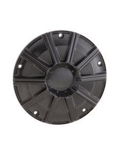 Arlen Ness 700-000 Black Cut 10-Gauge Derby Cover Billet Harley Touring 16-Up