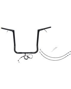 FBI Flat Top Plug n Play EZ 1-1/4" Handlebar Kit Harley 16-20 FLH/T