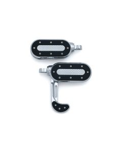 Kuryakyn Chrome Heavy Industry Switchblades Foot Pegs w/ Male Mount 7027