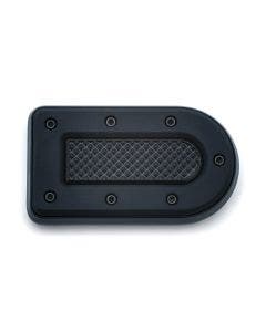 Kuryakyn Heavy Industry Black FL Brake Pedal Pad for Harley Models 7040