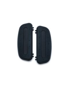 Kuryakyn Black Driver Front Heavy Industry Floorboards Boards Harley FLH FLST FLD 7042