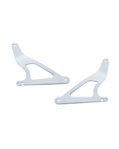 Kuryakyn 7095 Fixed Mount Kit Multi-Purpose Driver Passenger Backrest Dyna 06-17