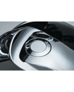 Kuryakyn Chrome Pop Up Vented Screw Type Gas Cap Harley 96-16 Softail FXD XL