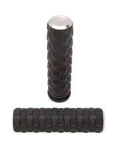 Arlen Ness 07-353 Chrome Air Trax 1" Grips for Throttle By Wire Harley 08-24