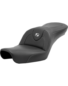 Saddlemen Roadsofa CF Seat W/O Drivers Backrest 4 Harley 96-03 FXD