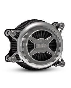 Vance & Hines 72339FG Chrome VO2 America Billet Air Intake Cleaner Harley XL 91-22