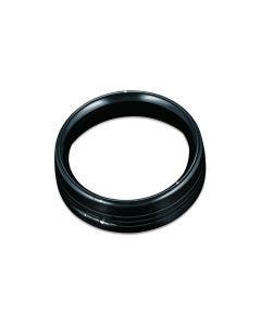Kuryakyn Gloss Black Non LED Trim Ring for 7" Headlight (ea)