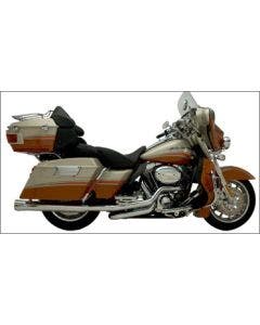 Supertrapp 728-71576 Fatshots 4" Slip-On Muffler Chrome Harley Touring FLHT 95-16