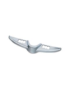 Kuryakyn Chrome Batwing Dash Switch Panel Accent Cover Harley 14-17 7283