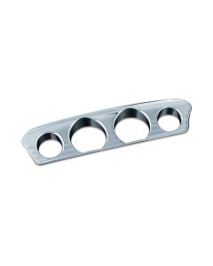 Kuryakyn Chrome Tri-Line Gauge Trim for Harley '14-'17 Touring & Trike
