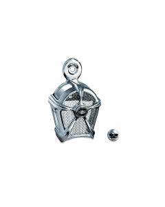 Kuryakyn 7295 Mach 2 Horn Cover-Chrome with Chrome Mesh for Harley Models