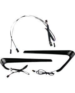 Custom Dynamics Smoke LED Saddlebag Lights for Harley Low Rider & Sport Glide