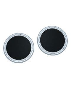 Kuryakyn Chrome Rear Speaker Accents for Harley Touring Models 14-16