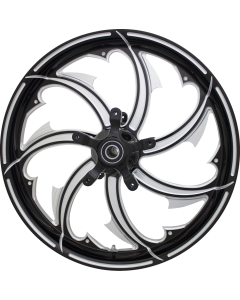 Coastal Moto 21x3.25 Fury Black Front Wheel W/ABS 4 Harley 08-24 Touring