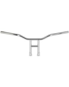 Biltwell 6201-1056 10" Tyson T-Bar Slotted Chrome 1" Handlebar Harley