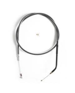 Magnum KARBONFIBR 37 7/8" Idle Cable 45 Deg Smooth Harley Sportster 07-Up