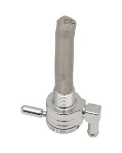 Golan Chrome 75-516D-CS Click-Slick 3/8" NPT Downward Vertical Facing Petcock