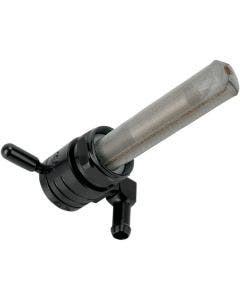 Golan Black 76-312B-BLK Click-Slick 22mm Backward Rear Facing Fuel Petcock