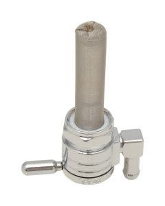 Golan Chrome 76-312D-CS Click-Slick 22mm Downward Vertical Facing Petcock