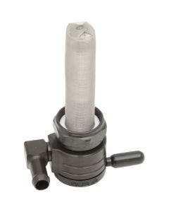 Golan Black 76-312F-BLK Click-Slick 22mm NPT Forward Facing Fuel Petcock Harley