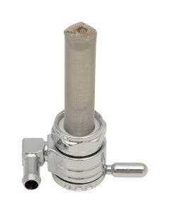 Golan Chrome 76-312F-CS Click-Slick 22mm Forward Facing Fuel Petcock Harley