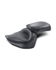 Mustang 76261 Plain Smooth Vintage 2 Up Wide Touring Seat Yamaha Raider 08-17