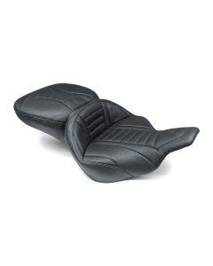 Mustang Seats 76739 Super Deluxe Touring Seat Harley FLHT FLTR 97-07