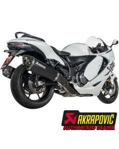 Akrapovic Slip-On Line Mufflers Titanium Carbon 2021 Suzuki Hayabuya SS13SO4HRAATBL