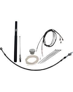 FBI EZ Install 14" Black Handlebar Install Kit 4 Harley 21-24 Hydraulic Clutch