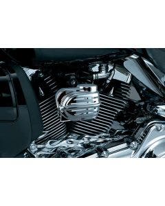 Kuryakyn 7743 Chrome Super Deluxe Wolo Bad Boy Air Horn Kit 118db Harley 92-Up