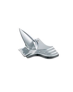 Kuryakyn Chrome Lower Front Frame Cover Shroud for Harley FLH/T '91-'16