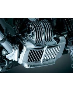 Kuryakyn Chrome Stock Oil Cooler Cover for 11-15 Touring models