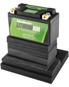 BikeMaster Lithium-Ion Battery 2.0 w/ LCD 12V 240CA 48Wh LiFeP04 BMP14BL-FP