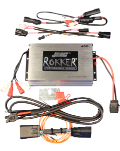 J&M Rokker 2-Channel Stage-6 400W Amplifier Kit 4 Harley 24 FLHX