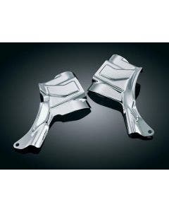 Kuryakyn Chrome Neck Covers for FL Softail 86-99