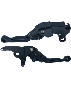PSR Anthem Black Pro Adjustable Lever Set 4 Harley 23-24 Touring Models
