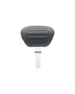 Mustang 79012AB Deluxe Touring Driver Seat Backrest Post & Pad Harley FLH 08-21