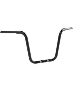 Khrome Werks Black 1 1/4" Fat Center 14" Bobber Ape Handlebars for Harley & Custom